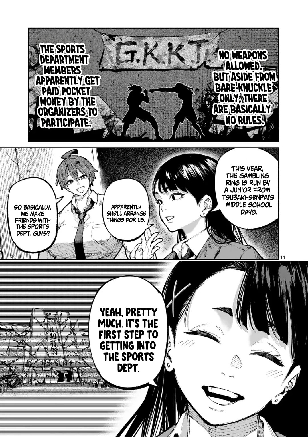 Blue Ursus Chapter 32 page 11 - 