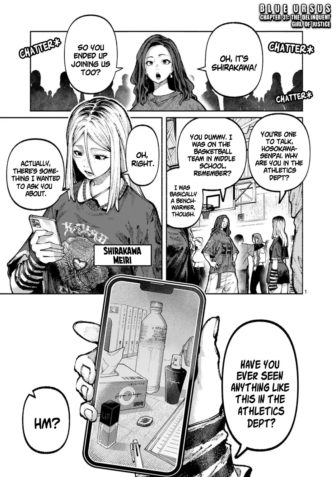 Blue Ursus Chapter 33 page 1 - 