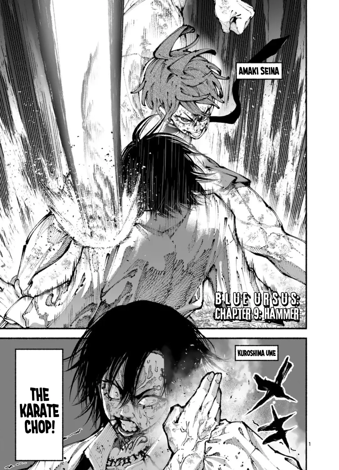 Blue Ursus Chapter 9 page 1 - 