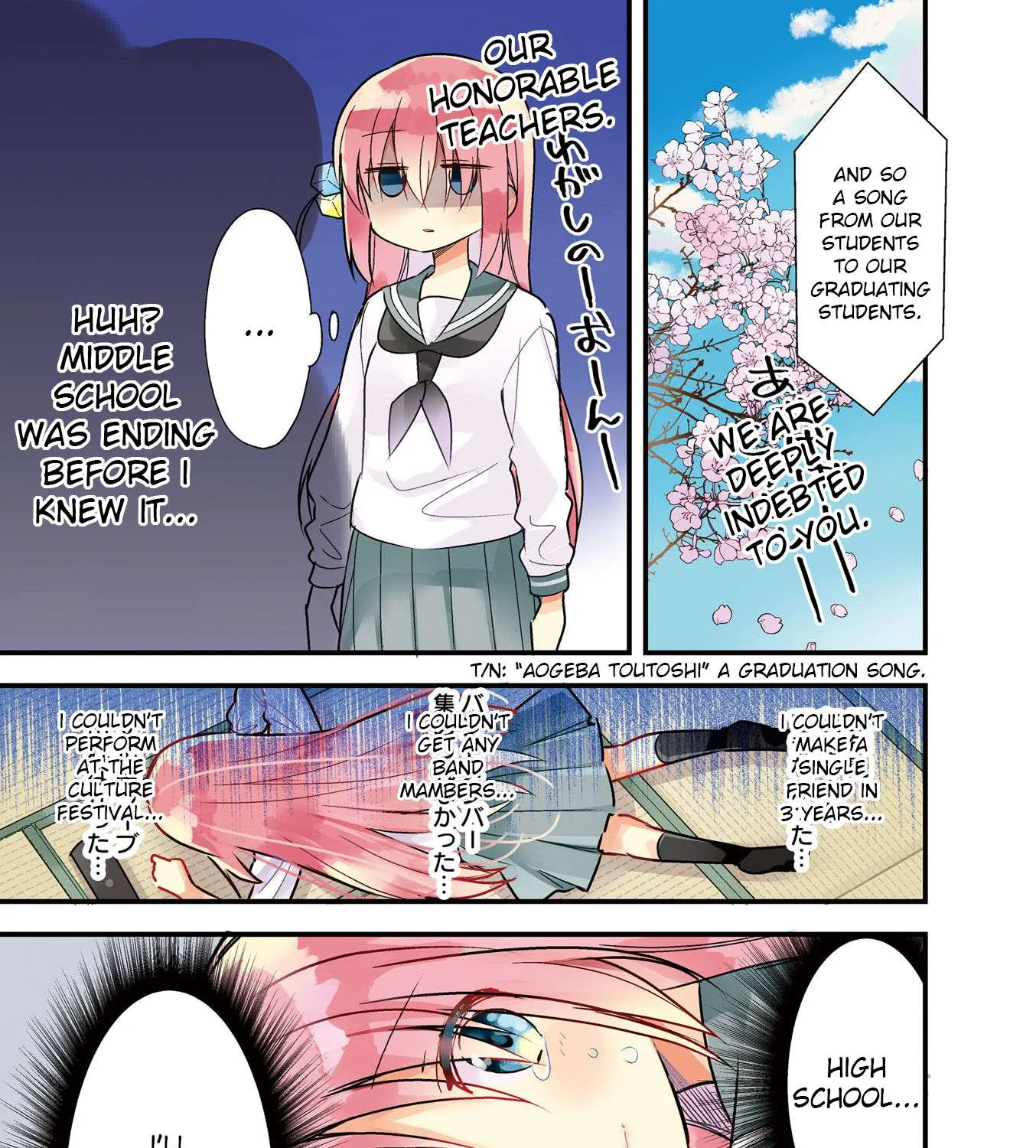 Bocchi the Rock! Chapter 0 page 13 - 