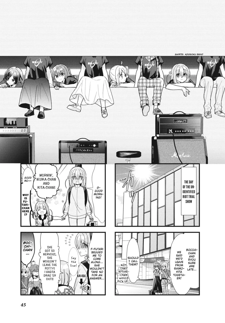 Bocchi the Rock! Chapter 43 page 1 - 
