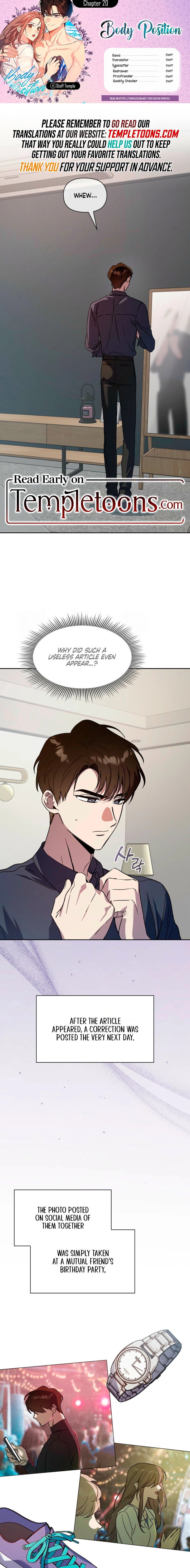 Body Position Chapter 20 page 1 - 