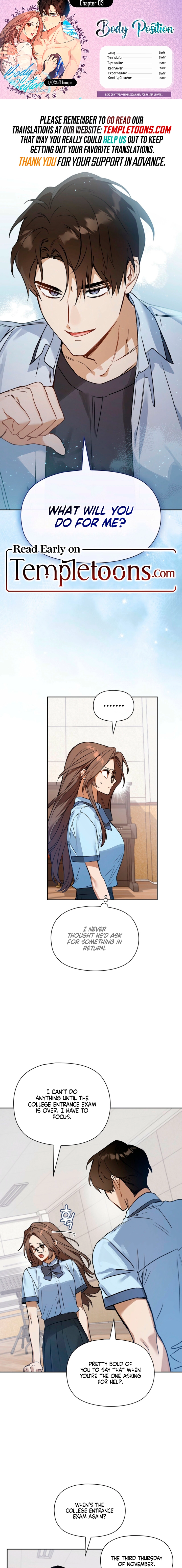 Body Position Chapter 3 page 1 - 