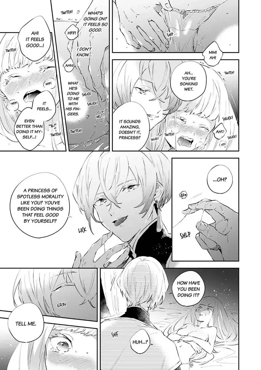 Body Swap of a Nerdy Girl and A Princess Reborn in Another World: Kiss Me Until I