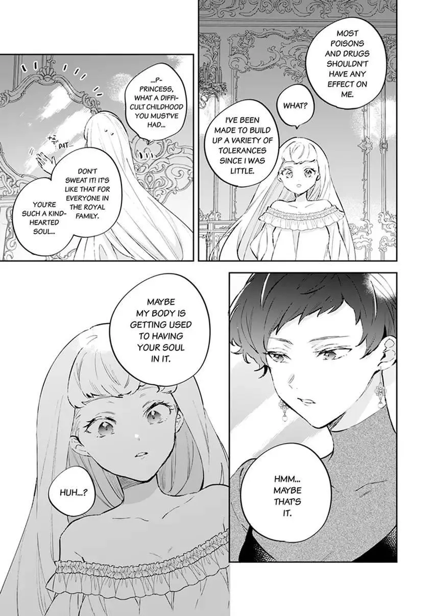 Body Swap of a Nerdy Girl and A Princess Reborn in Another World: Kiss Me Until I