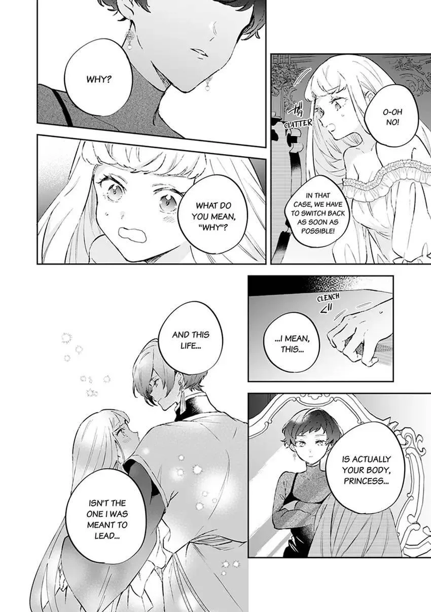 Body Swap of a Nerdy Girl and A Princess Reborn in Another World: Kiss Me Until I
