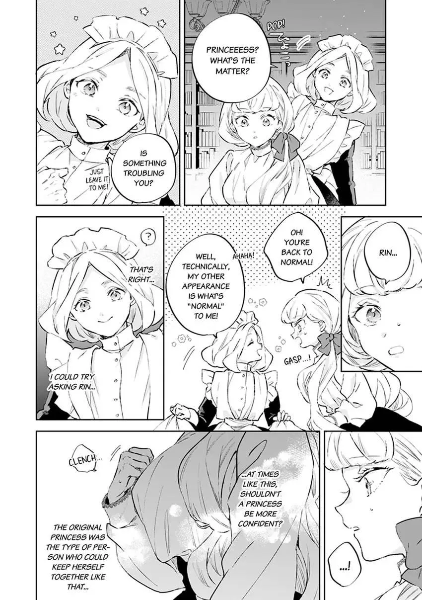 Body Swap of a Nerdy Girl and A Princess Reborn in Another World: Kiss Me Until I
