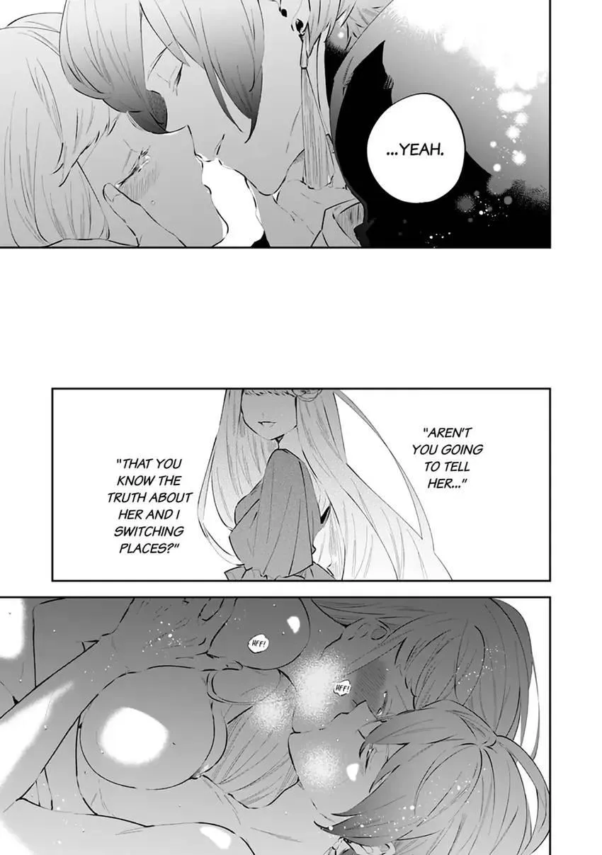 Body Swap of a Nerdy Girl and A Princess Reborn in Another World: Kiss Me Until I