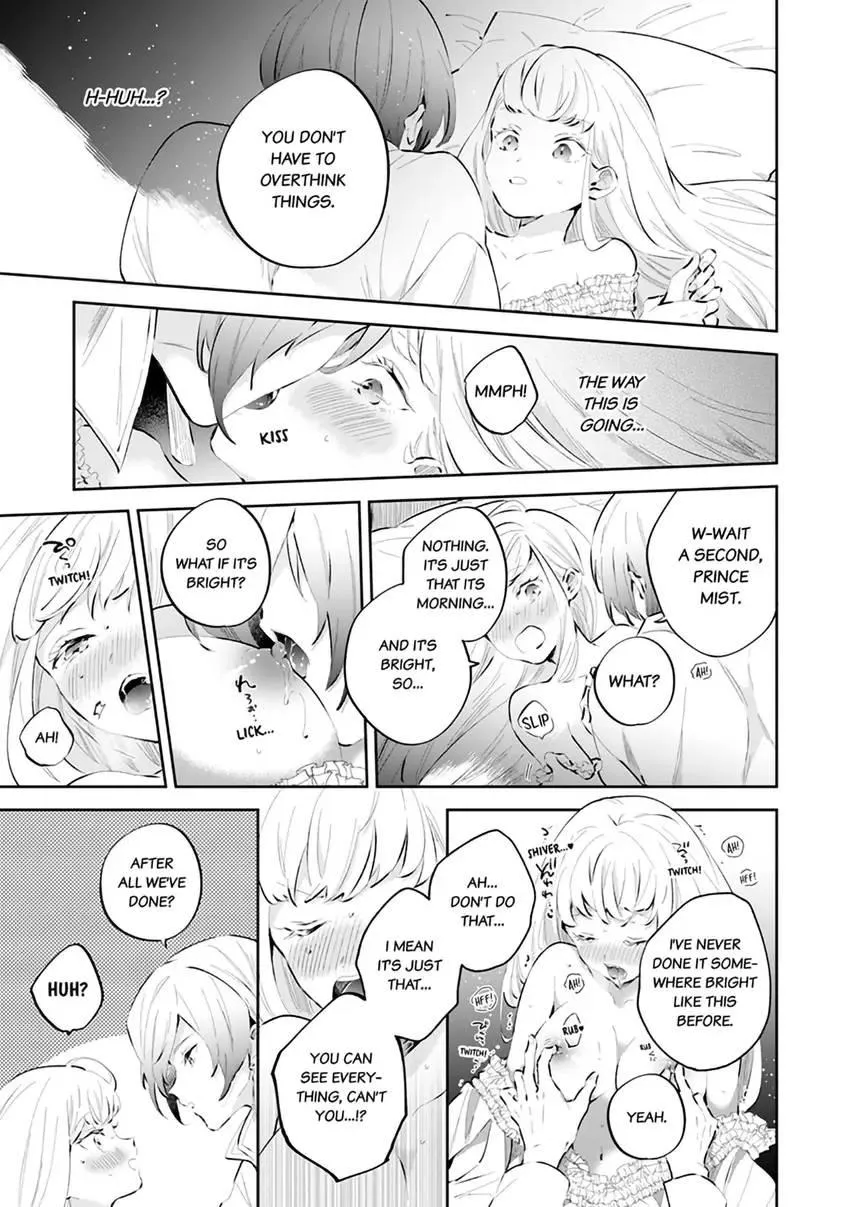 Body Swap of a Nerdy Girl and A Princess Reborn in Another World: Kiss Me Until I