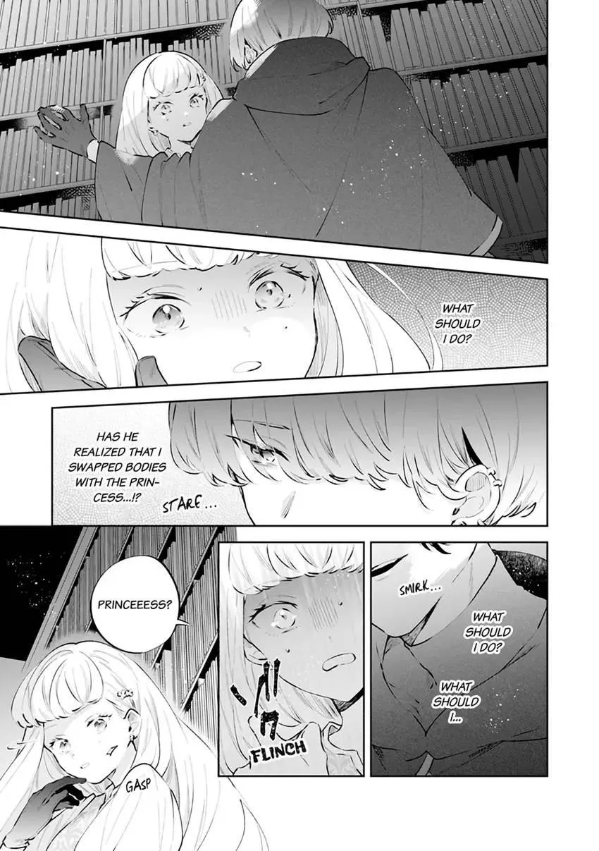 Body Swap of a Nerdy Girl and A Princess Reborn in Another World: Kiss Me Until I