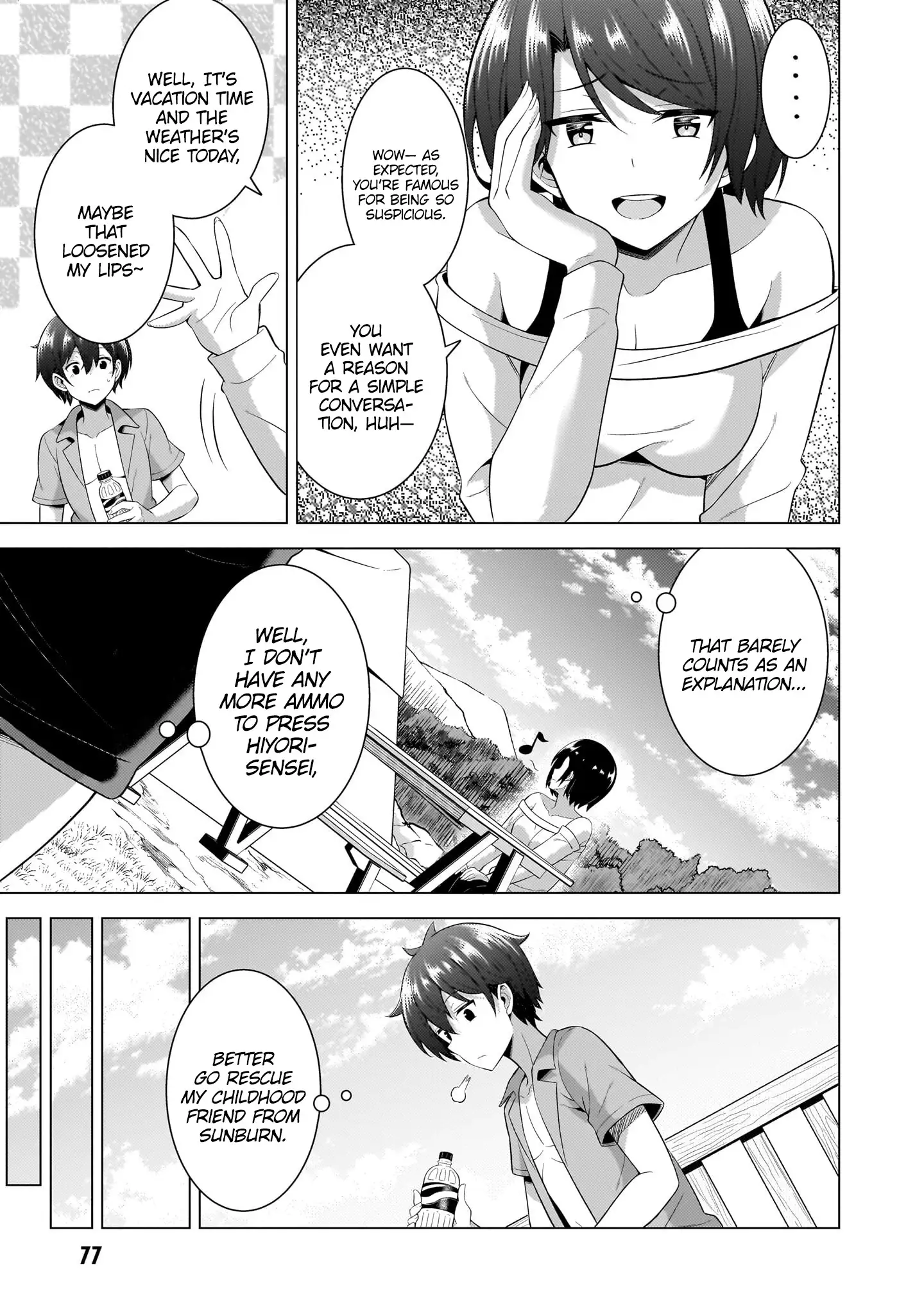 Boku Kanojo Sensei Chapter 54 page 14 - 