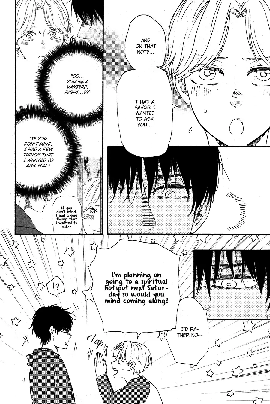 Boku no Chi Sutte Kuremasen ka Chapter 1 page 40 - 