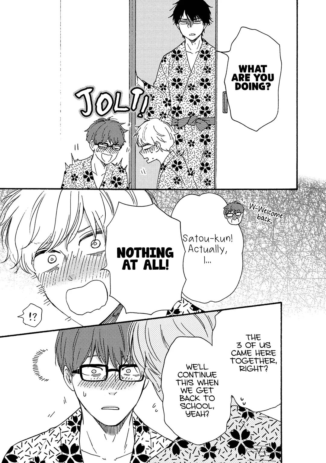Boku no Chi Sutte Kuremasen ka Chapter 7 page 28 - 