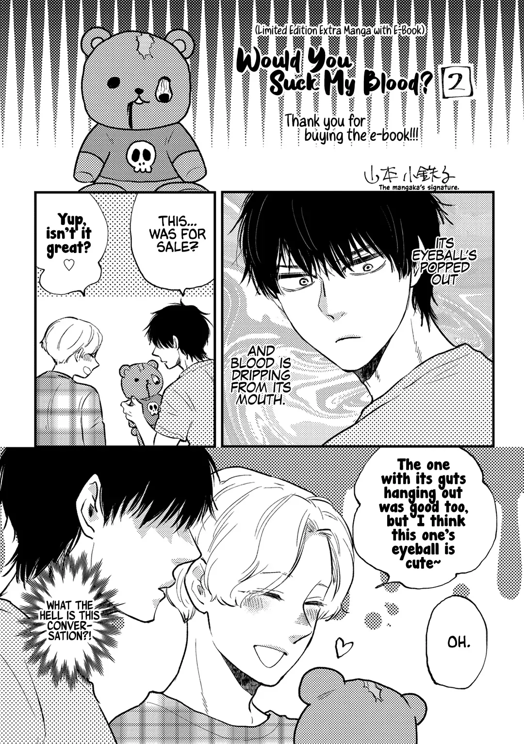 Boku no Chi Sutte Kuremasen ka Chapter 8 page 52 - 