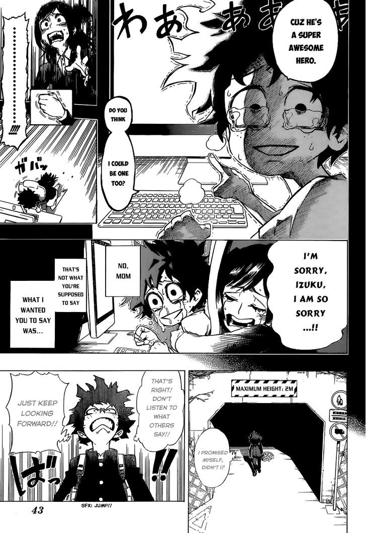 Boku No Hero Academia Chapter 1.2 page 21 - 