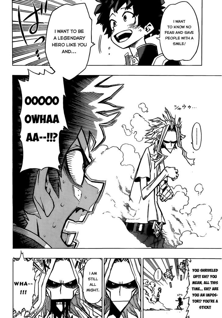 Boku No Hero Academia Chapter 1.2 page 32 - 