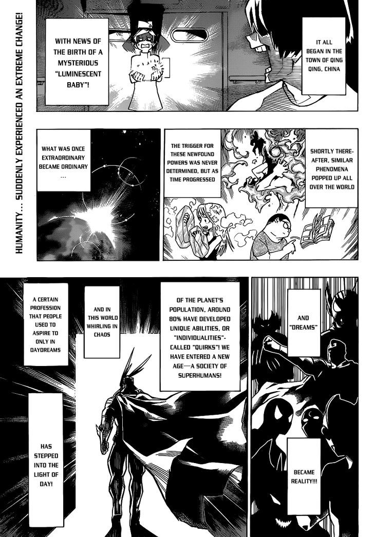 Boku No Hero Academia Chapter 1.2 page 5 - 