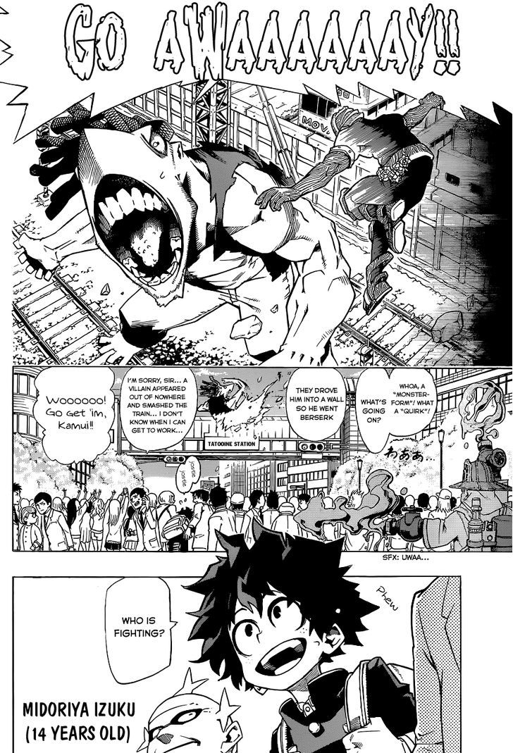Boku No Hero Academia Chapter 1.2 page 6 - 