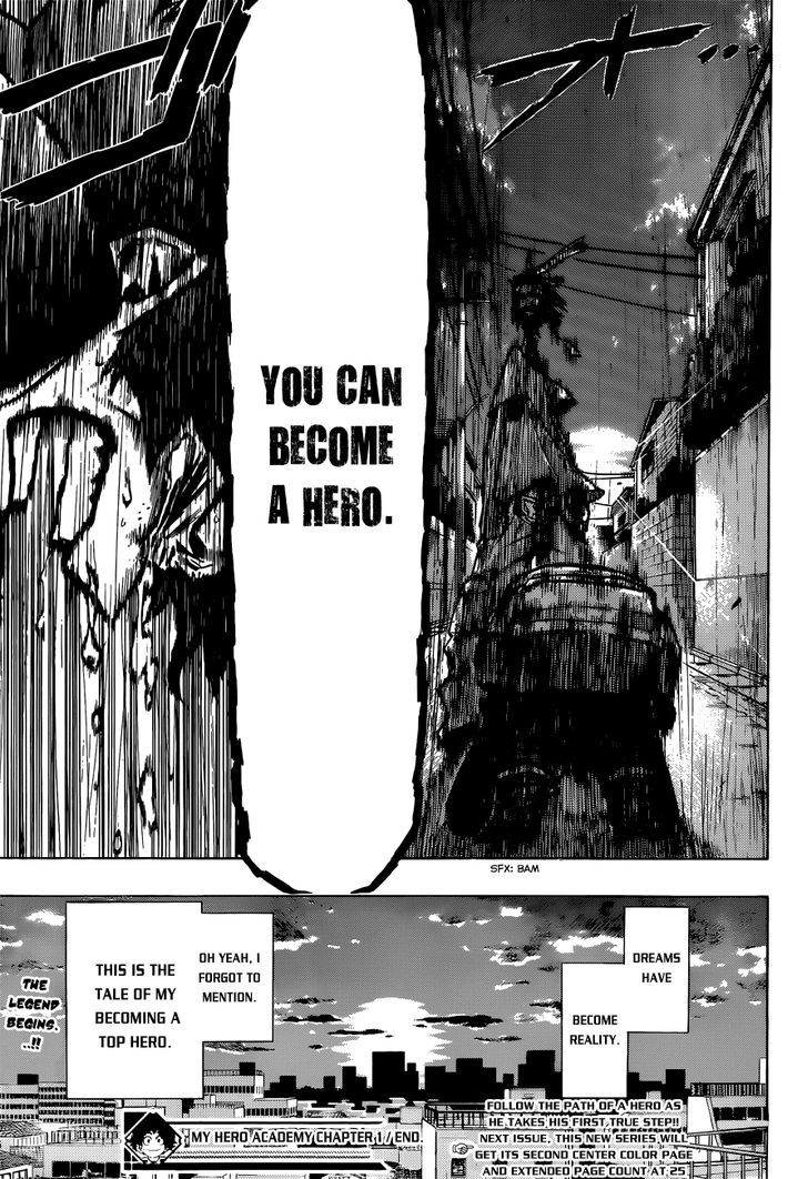 Boku No Hero Academia Chapter 1.2 page 53 - 