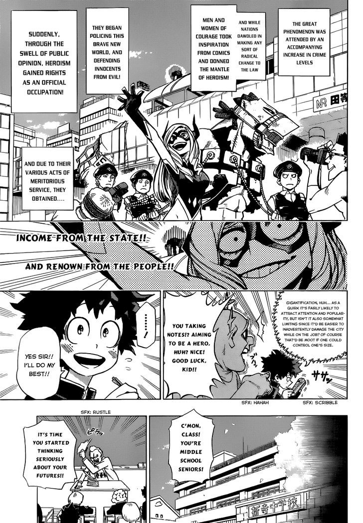 Boku No Hero Academia Chapter 1.2 page 9 - 