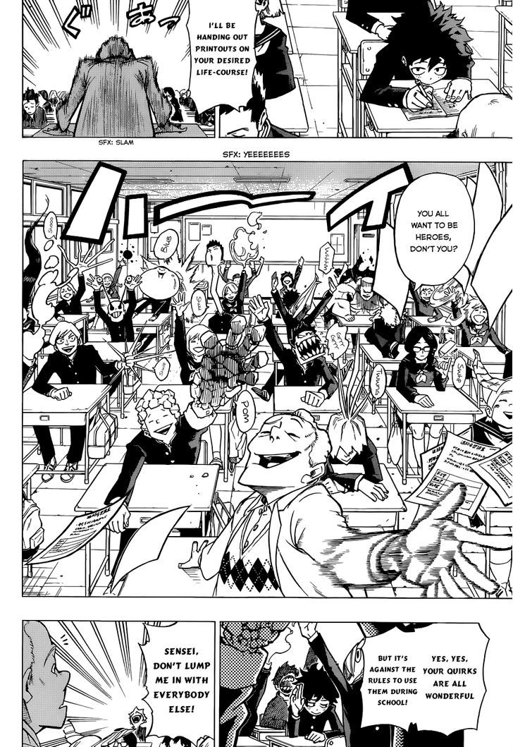 Boku No Hero Academia Chapter 1.2 page 10 - 