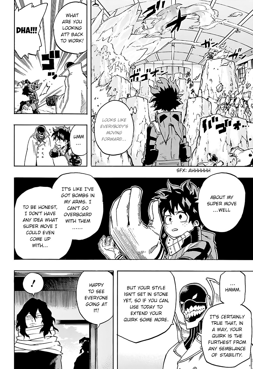 Boku No Hero Academia Chapter 100.1 page 14 - 