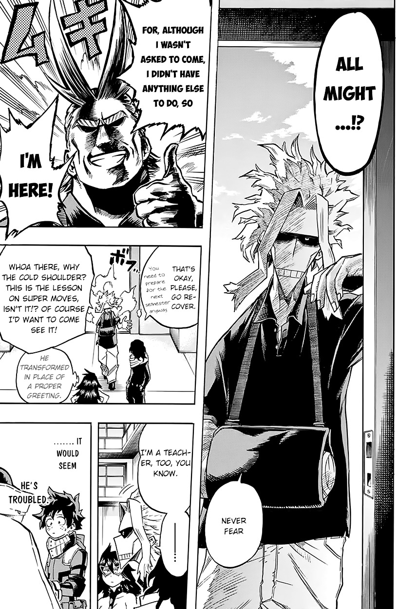 Boku No Hero Academia Chapter 100.1 page 15 - 