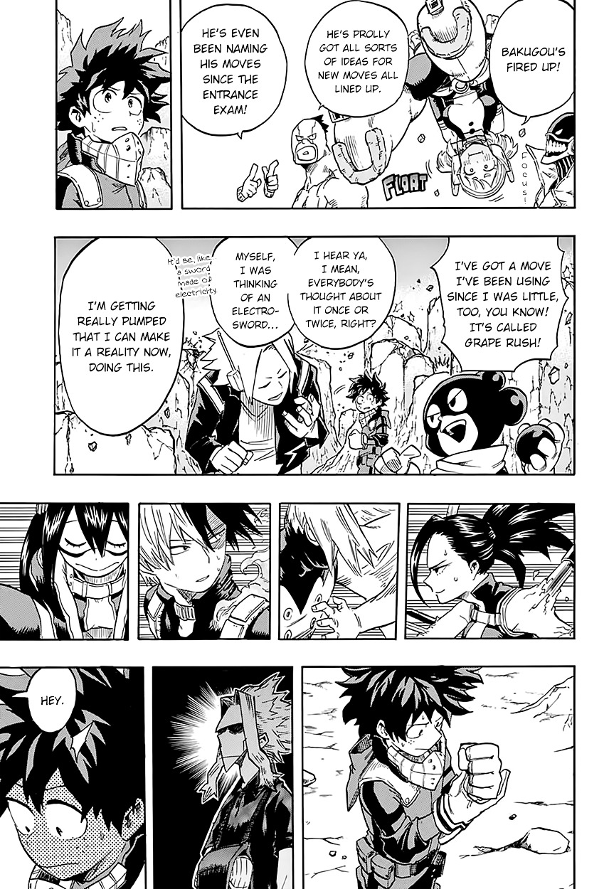 Boku No Hero Academia Chapter 100.1 page 17 - 