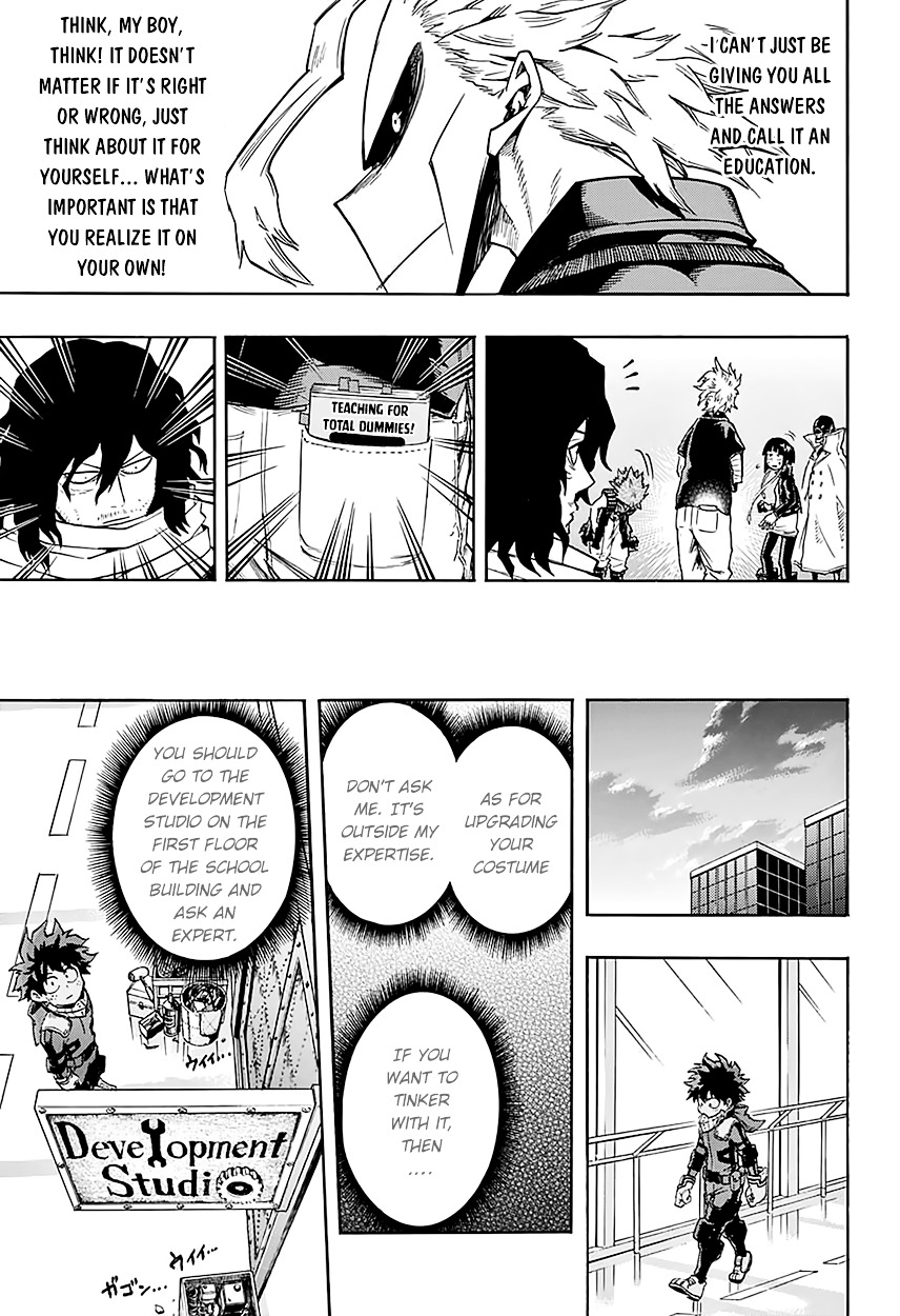 Boku No Hero Academia Chapter 100.1 page 19 - 