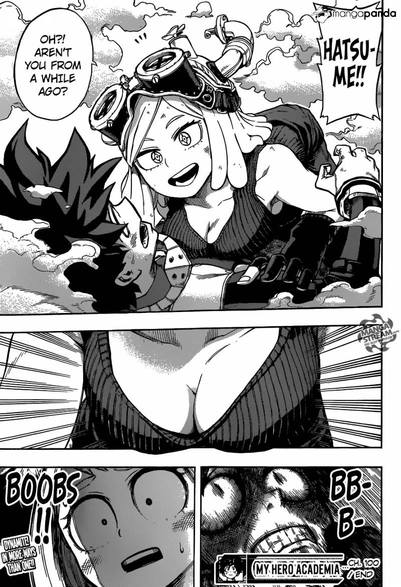 Boku No Hero Academia Chapter 100 page 19 - 