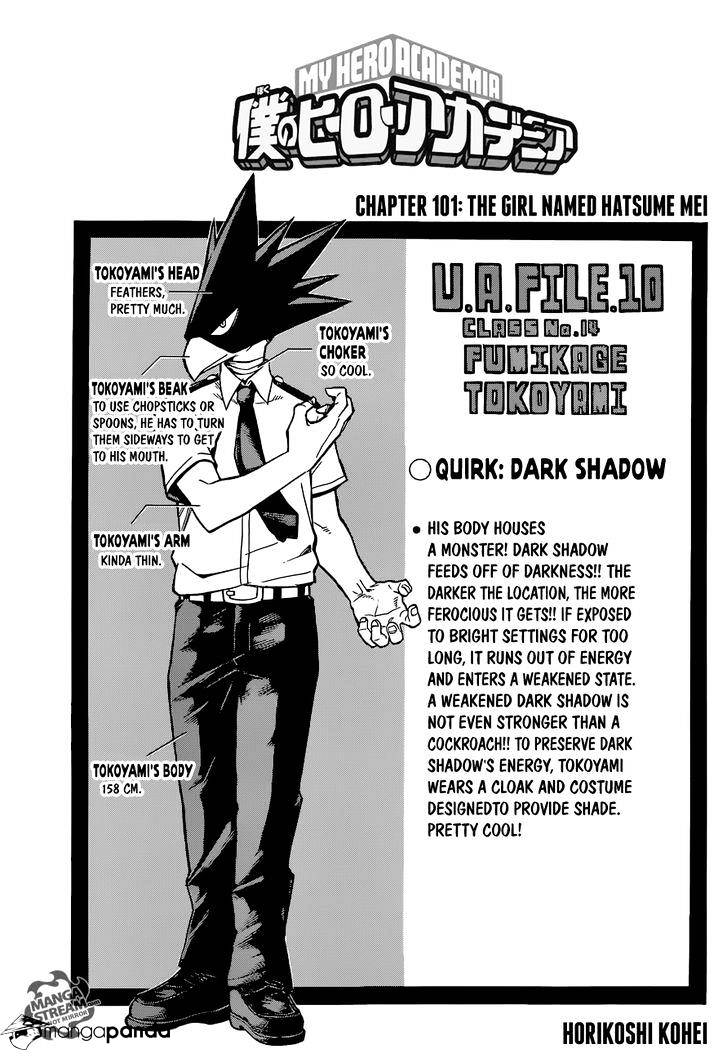Boku No Hero Academia Chapter 101 page 1 - 