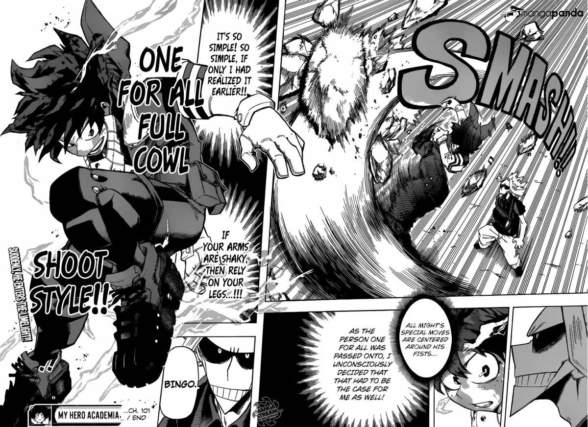 Boku No Hero Academia Chapter 101 page 20 - 