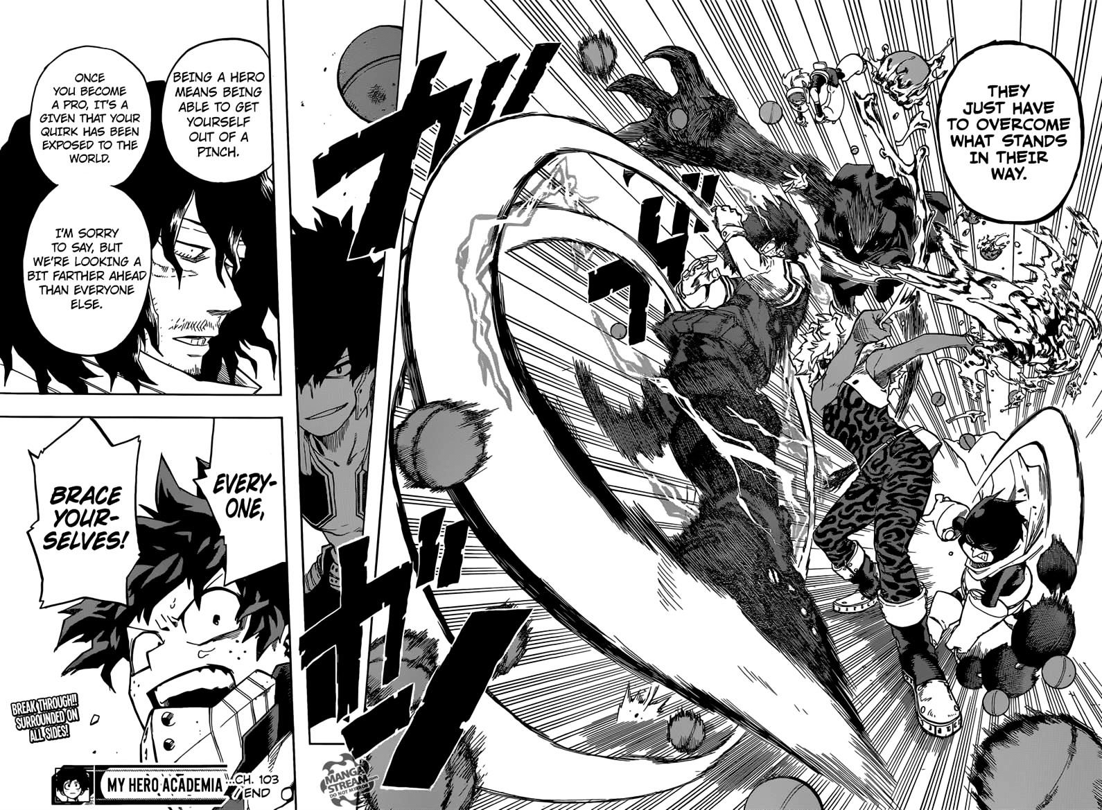 Boku No Hero Academia Chapter 103 page 19 - 