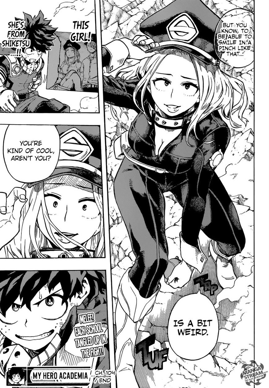Boku No Hero Academia Chapter 104 page 19 - 