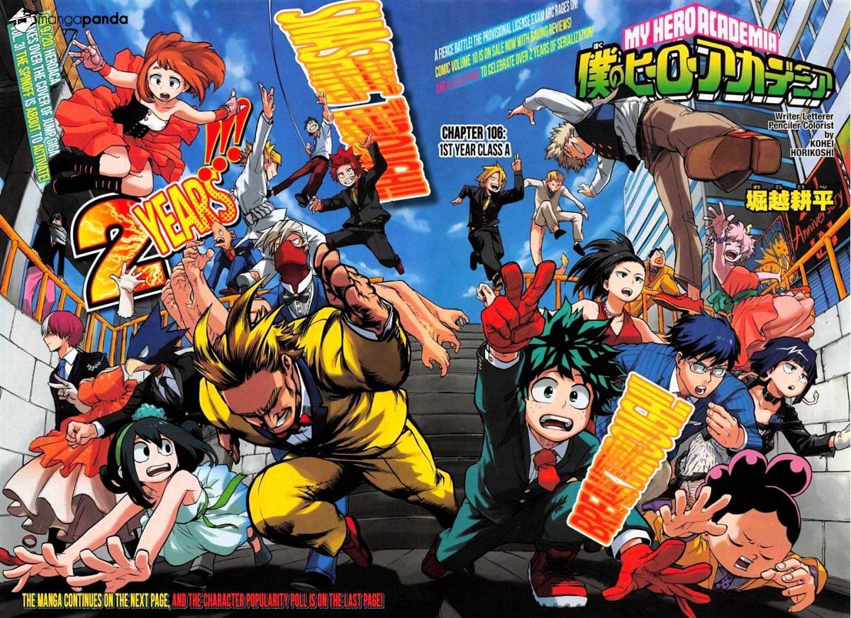 Boku No Hero Academia Chapter 106 page 3 - 