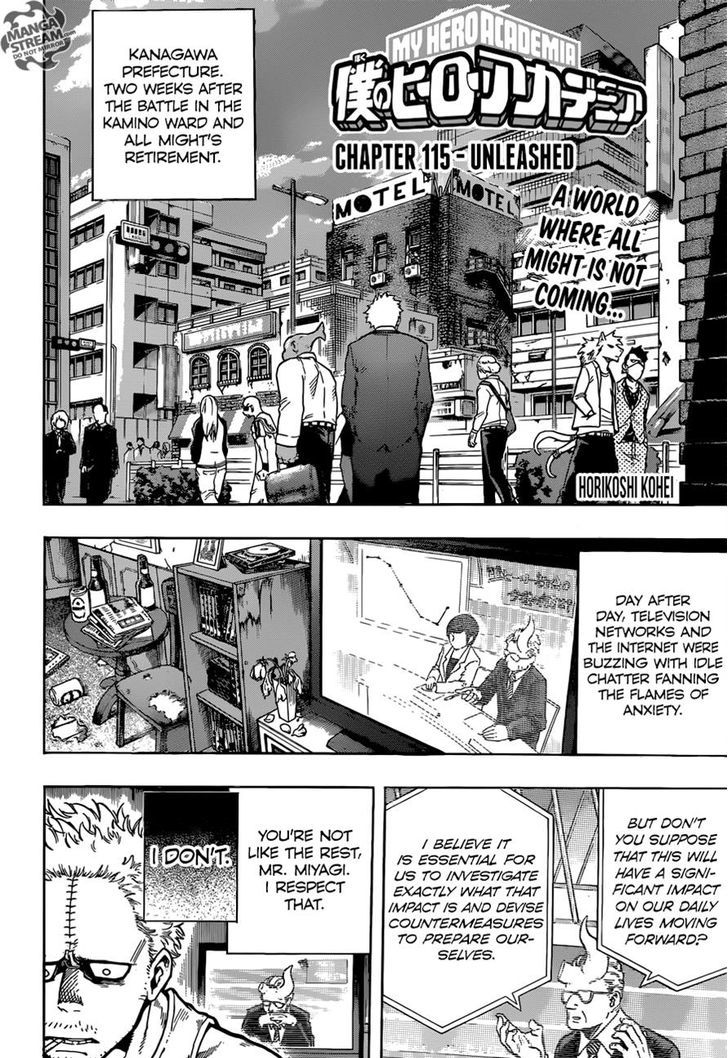 Boku No Hero Academia Chapter 115 page 2 - 