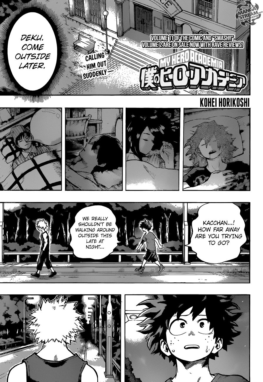 Boku No Hero Academia Chapter 117.1 page 1 - 