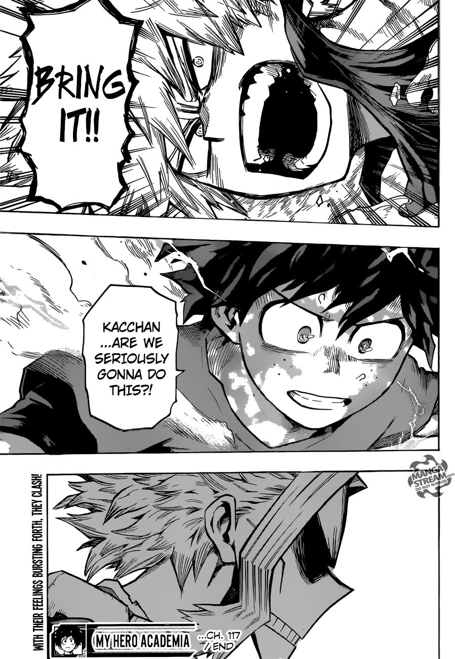 Boku No Hero Academia Chapter 117.1 page 16 - 