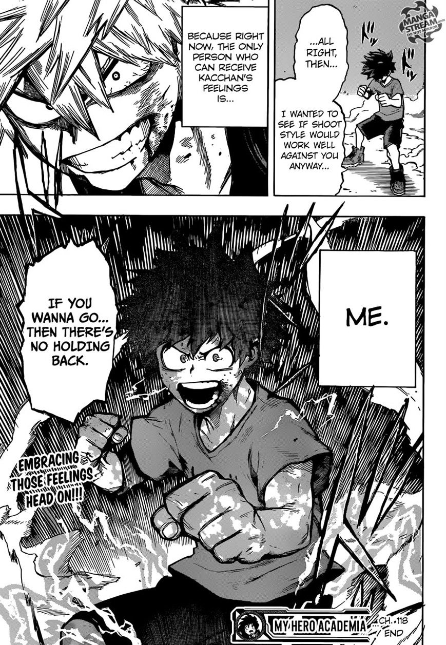 Boku No Hero Academia Chapter 118 page 17 - 