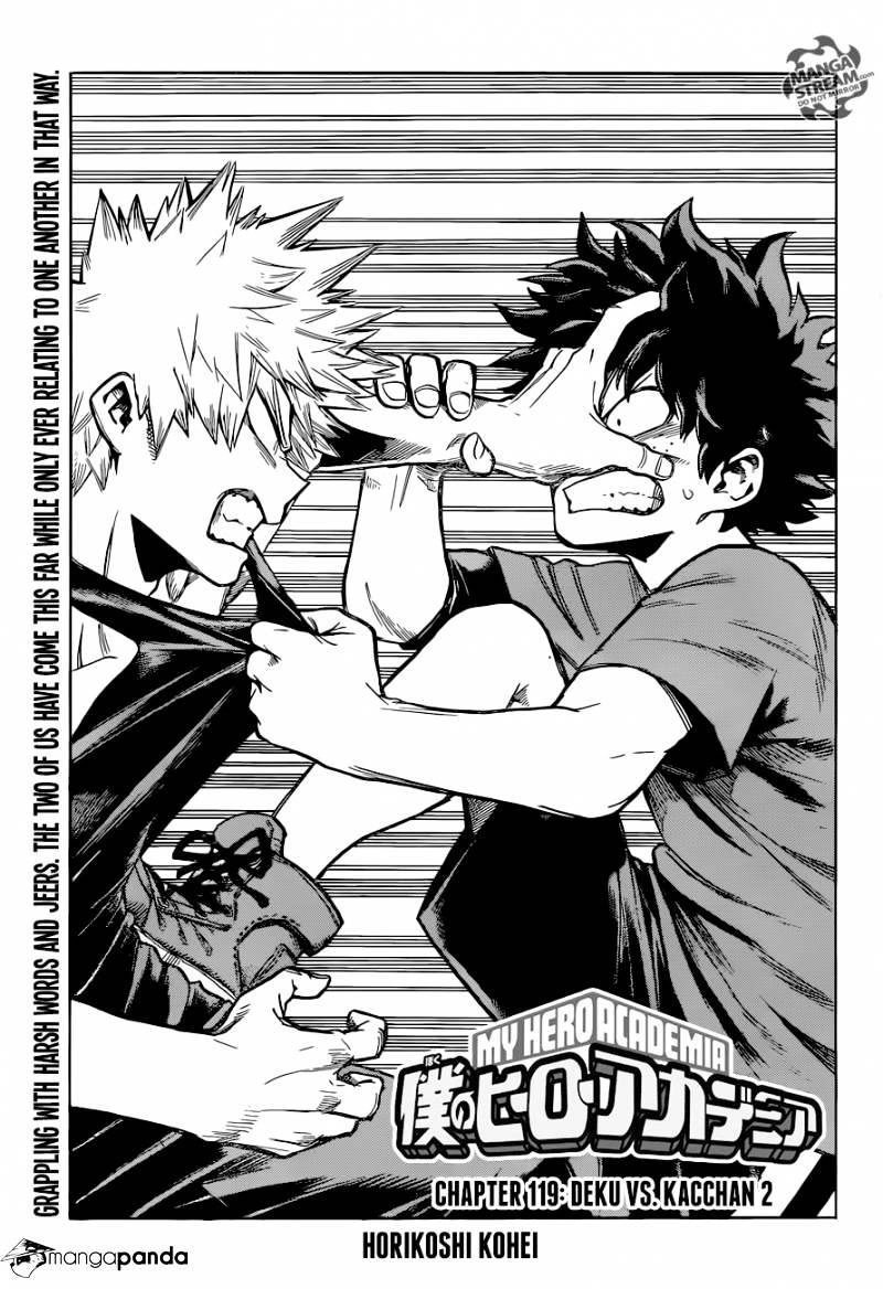 Boku No Hero Academia Chapter 119 page 3 - 