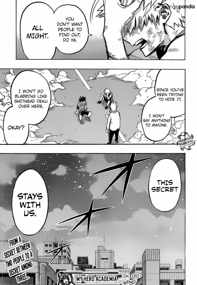 Boku No Hero Academia Chapter 120 page 19 - 