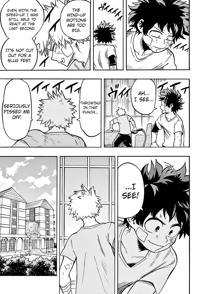 Boku No Hero Academia Chapter 121.1 page 12 - 