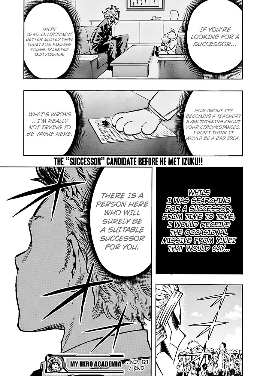 Boku No Hero Academia Chapter 121.1 page 20 - 
