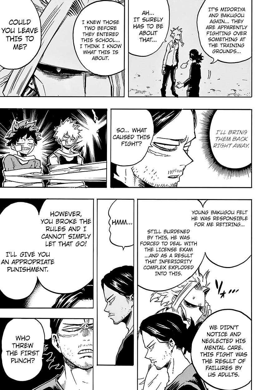Boku No Hero Academia Chapter 121.1 page 8 - 