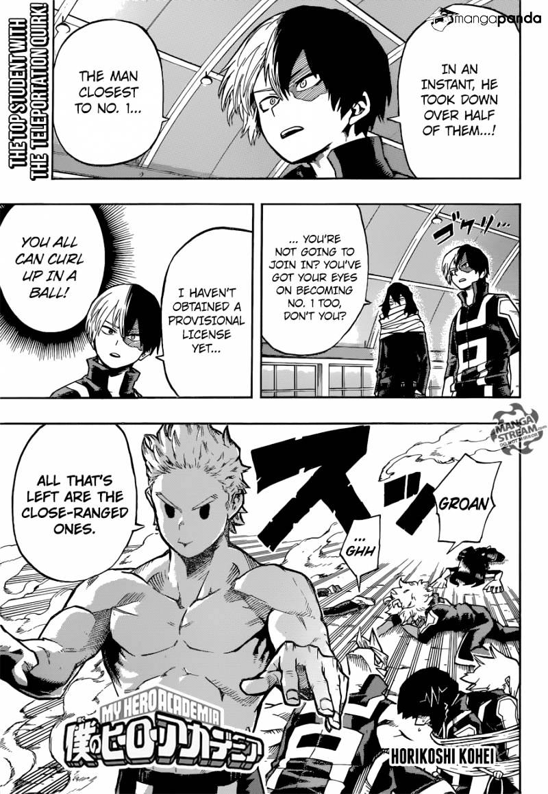 Boku No Hero Academia Chapter 124 page 1 - 