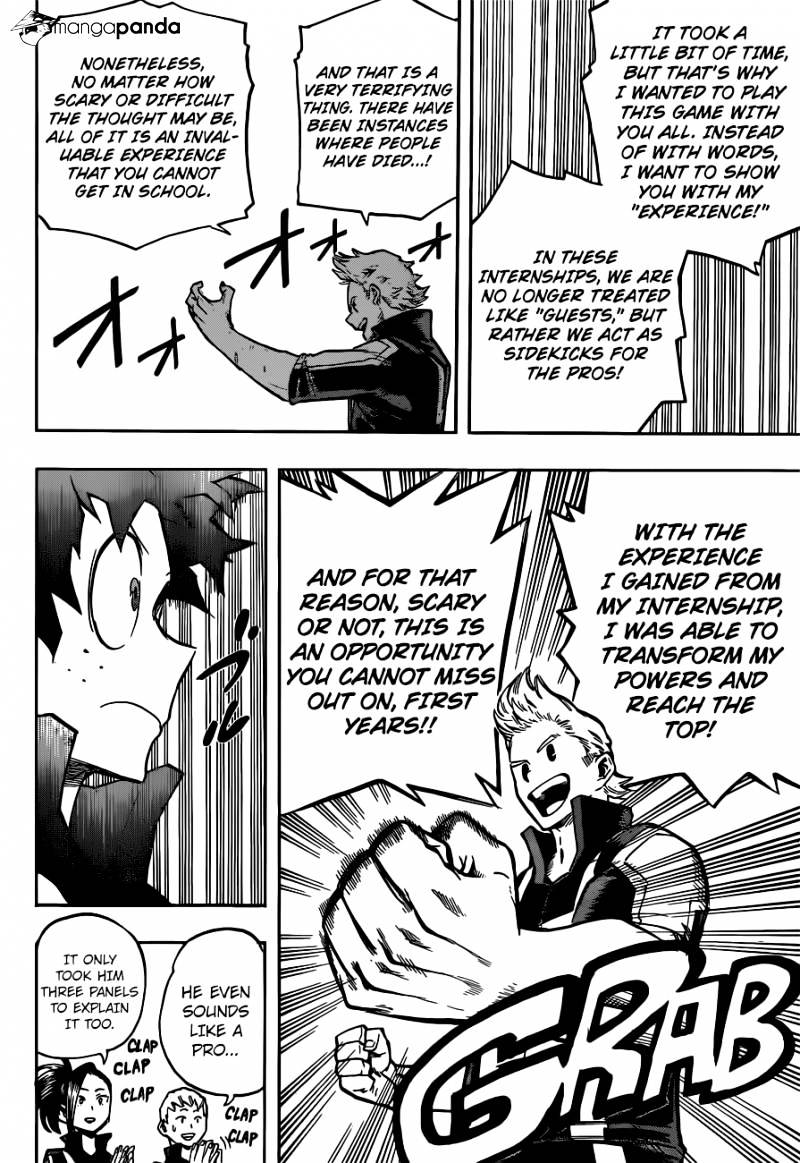 Boku No Hero Academia Chapter 124 page 12 - 