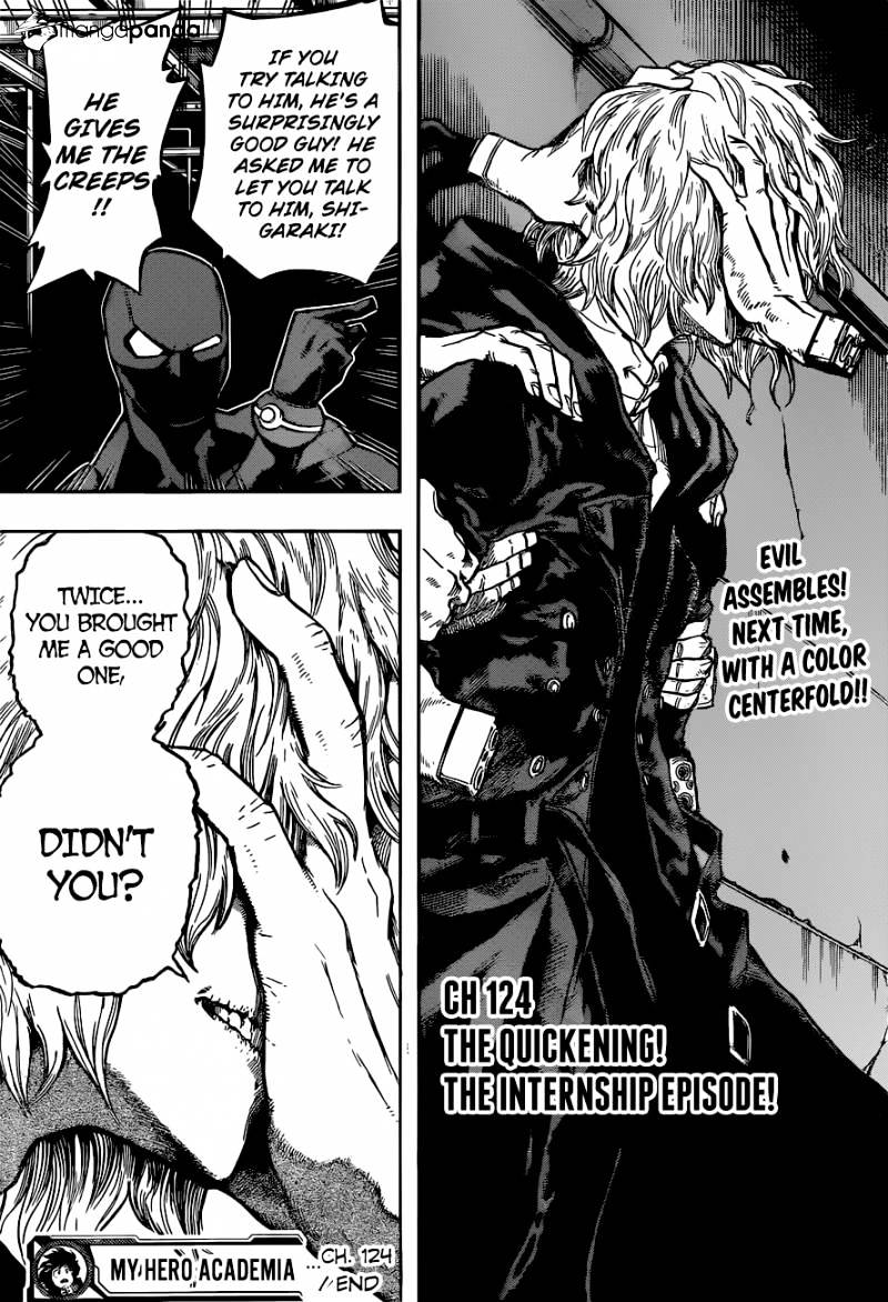 Boku No Hero Academia Chapter 124 page 19 - 