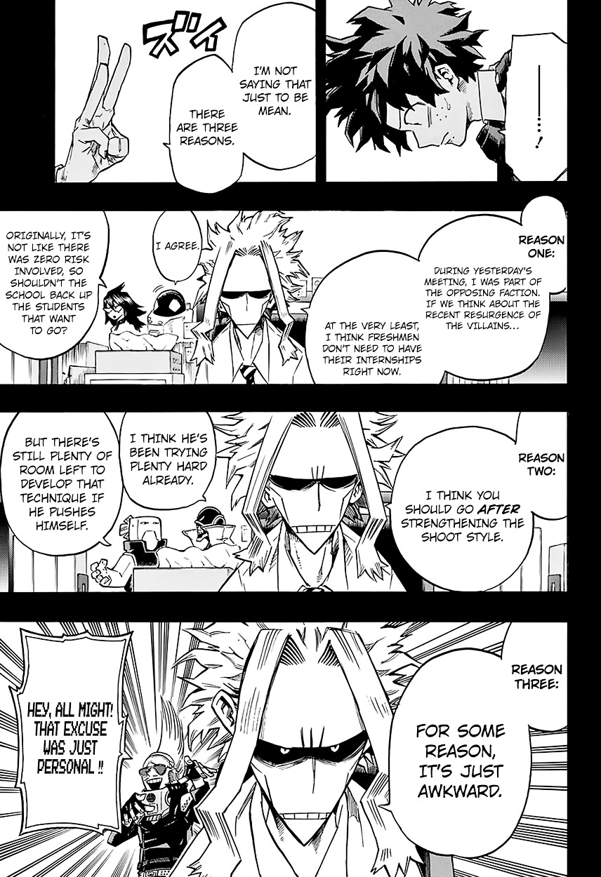 Boku No Hero Academia Chapter 126.1 page 5 - 