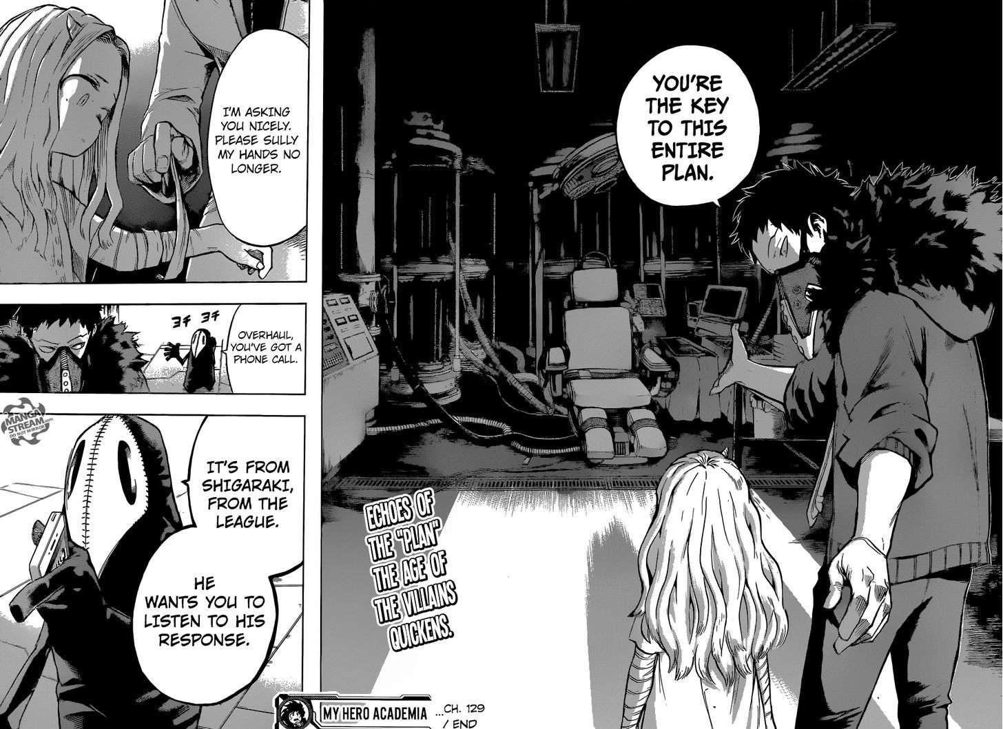 Boku No Hero Academia Chapter 129 page 17 - 