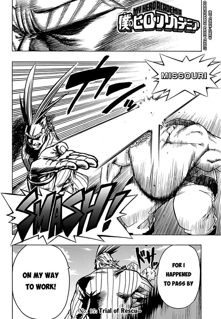 Boku No Hero Academia Chapter 13 page 5 - 